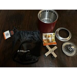 solo stove mesa tabletop Firepit Red Mulberry